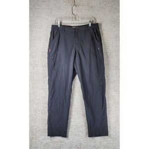 Craghoppers NosiLife Hiking Cargo Pants Mens 36R Gray Elastic Waist Gorpcore